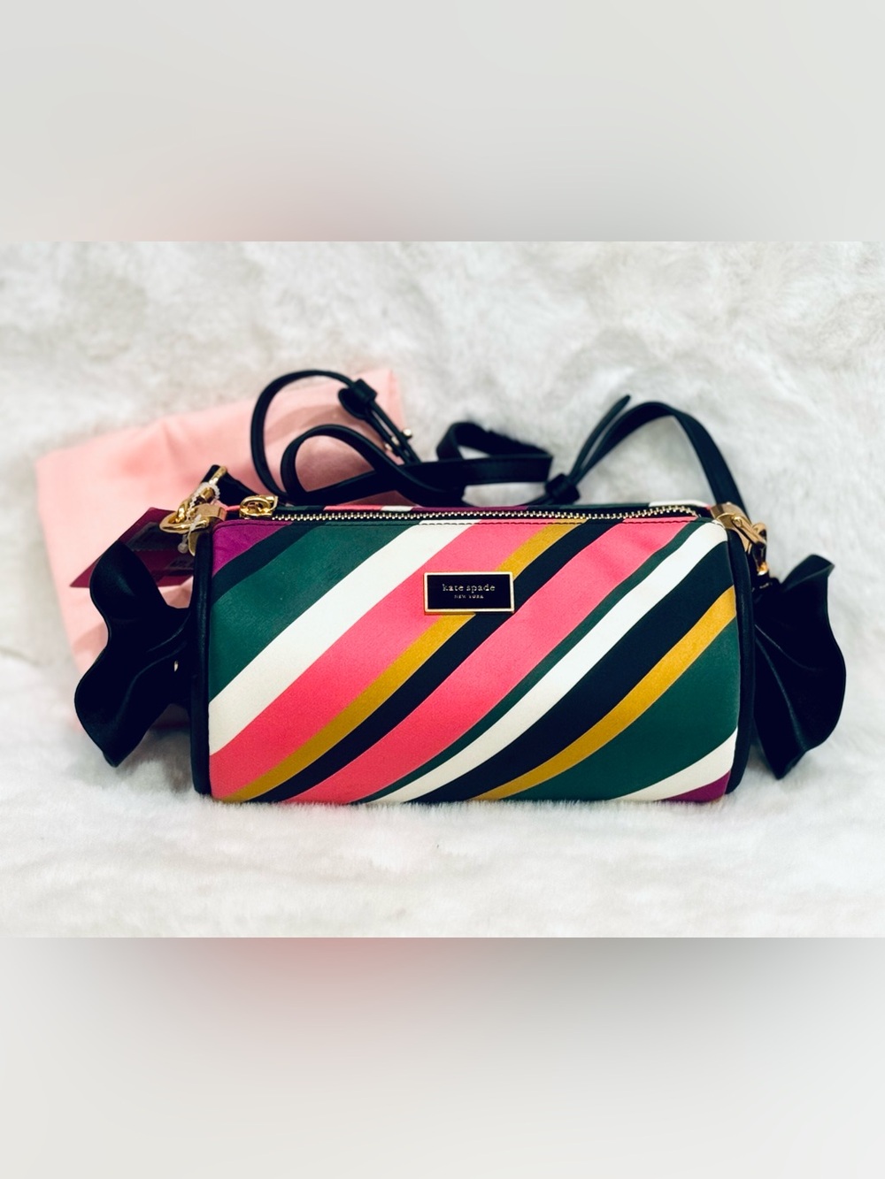 Kate Spade Candy bag festive swirl Crossbody Novelty NWT